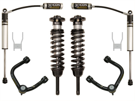 ICON Vehicle Dynamics K53143T - 12-15 HILUX 0-3" STAGE 3 SUSPENSION SYSTEM W TUBULAR UCA 2