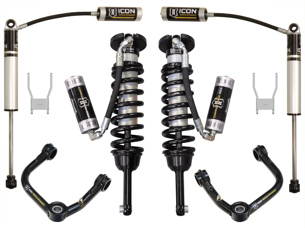ICON Vehicle Dynamics K53144T - 12-15 HILUX 0-3" STAGE 4 SUSPENSION SYSTEM W TUBULAR UCA 2