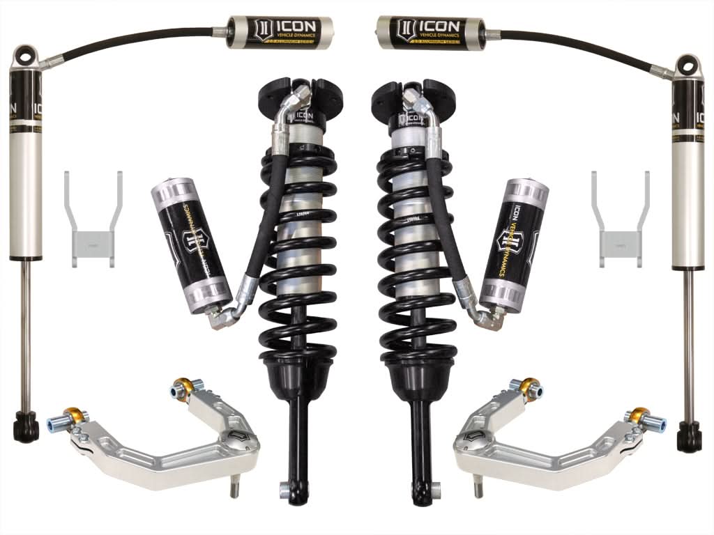 ICON Vehicle Dynamics K53144 - 12-15 HILUX 0-3" STAGE 4 SUSPENSION SYSTEM W BILLET UCA 2