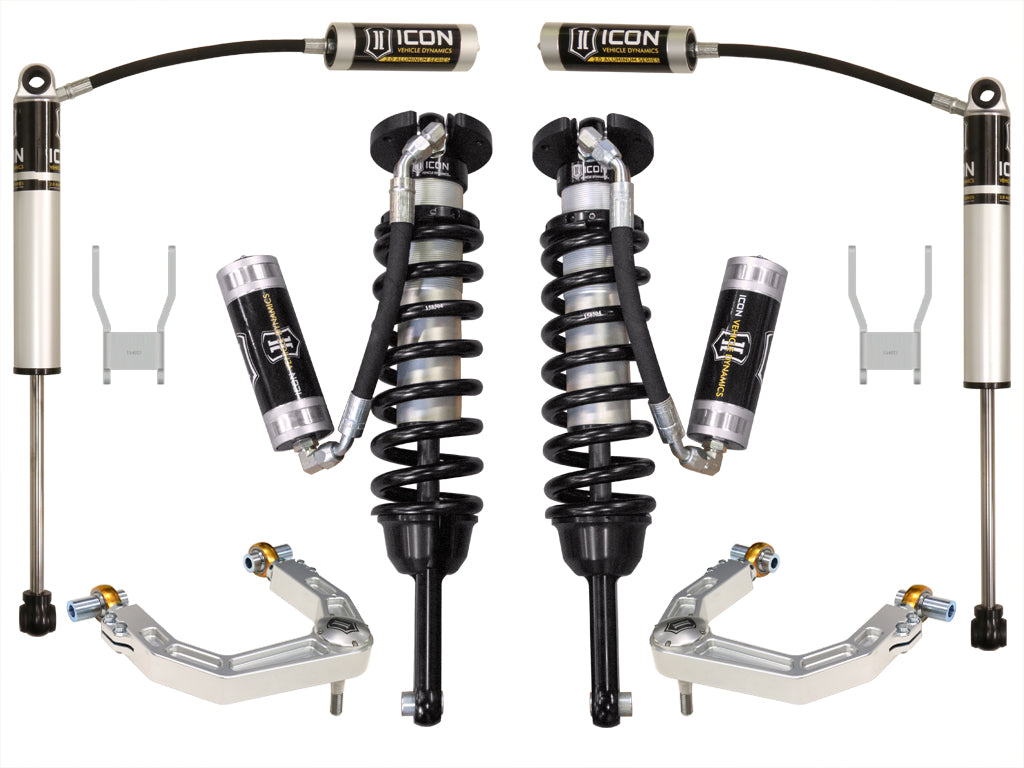 ICON Vehicle Dynamics K53144 - 12-15 HILUX 0-3" STAGE 4 SUSPENSION SYSTEM W BILLET UCA 2
