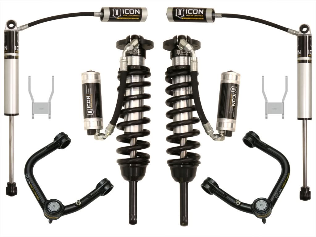 ICON Vehicle Dynamics K53145T - 12-15 HILUX 0-3" STAGE 5 SUSPENSION SYSTEM W TUBULAR UCA 2
