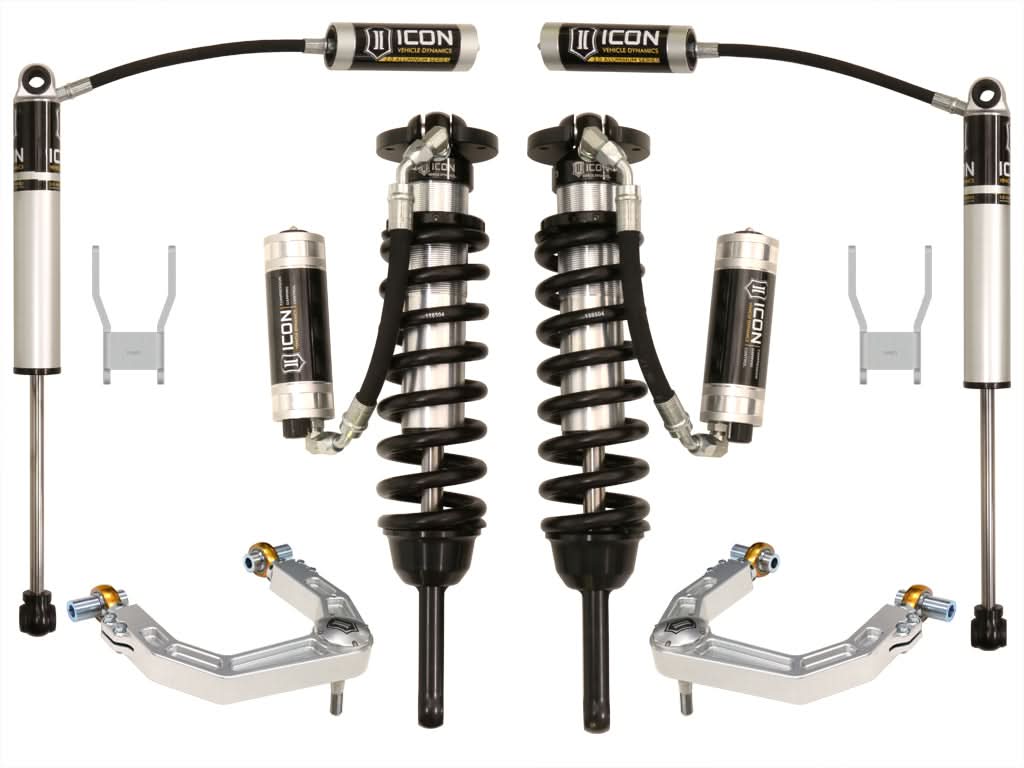 ICON Vehicle Dynamics K53145 - 12-15 HILUX 0-3" STAGE 5 SUSPENSION SYSTEM W BILLET UCA 2