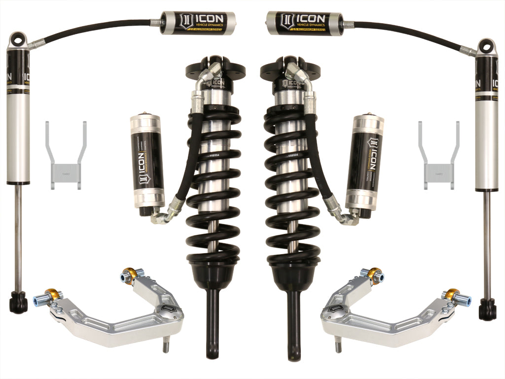 ICON Vehicle Dynamics K53145 - 12-15 HILUX 0-3" STAGE 5 SUSPENSION SYSTEM W BILLET UCA 2