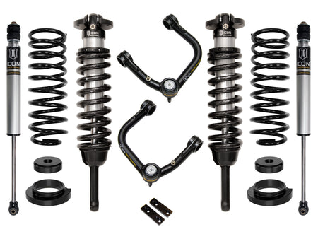 ICON Vehicle Dynamics K53172T - 03-09 GX470 0-3.5" STAGE 2 SUSPENSION SYSTEM W TUBULAR UCA 3