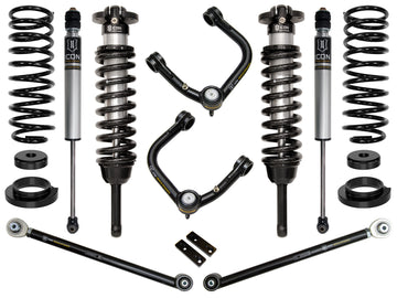 ICON Vehicle Dynamics K53173T - 03-09 GX470 0-3.5" STAGE 3 SUSPENSION SYSTEM W TUBULAR UCA 3