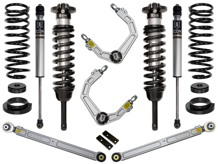 ICON Vehicle Dynamics K53173 - 03-09 GX470 0-3.5" STAGE 3 SUSPENSION SYSTEM W BILLET UCA 5
