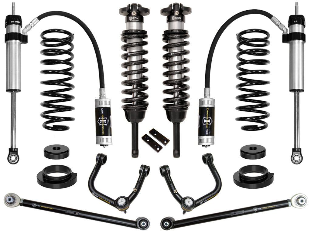 ICON Vehicle Dynamics K53174T - 03-09 GX470 0-3.5" STAGE 4 SUSPENSION SYSTEM W TUBULAR UCA 2
