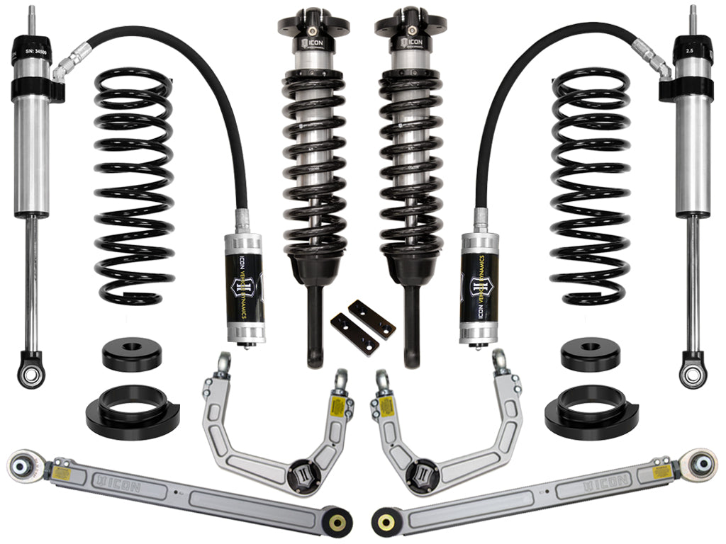 ICON Vehicle Dynamics K53174 - 03-09 GX470 0-3.5" STAGE 4 SUSPENSION SYSTEM W BILLET UCA 2