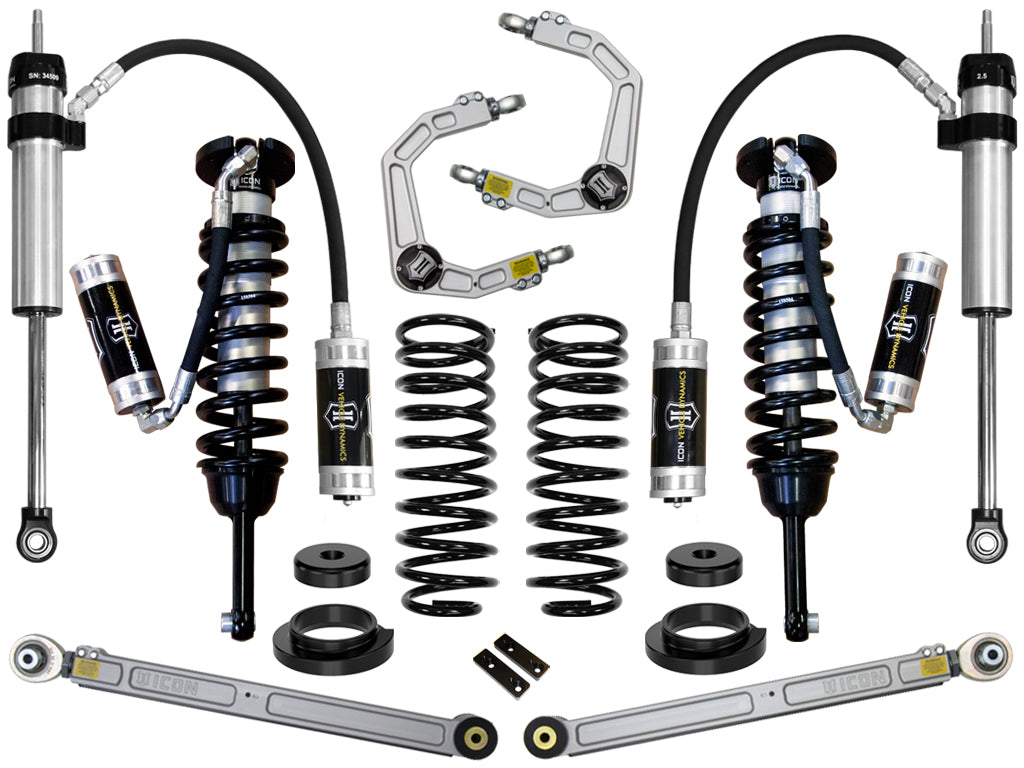 ICON Vehicle Dynamics K53175 - 03-09 GX470 0-3.5" STAGE 5 SUSPENSION SYSTEM W BILLET UCA 2