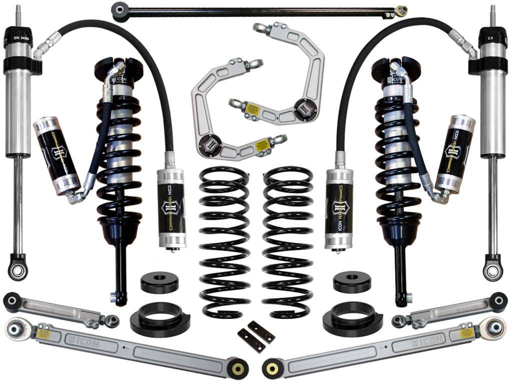 ICON Vehicle Dynamics K53176 - 03-09 GX470 0-3.5" STAGE 6 SUSPENSION SYSTEM W BILLET UCA 2