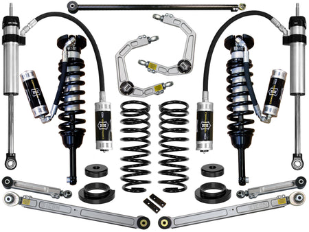 ICON Vehicle Dynamics K53176 - 03-09 GX470 0-3.5" STAGE 6 SUSPENSION SYSTEM W BILLET UCA 2