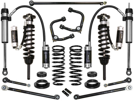 ICON Vehicle Dynamics K53177T - 03-09 GX470 0-3.5" STAGE 7 SUSPENSION SYSTEM W TUBULAR UCA 3