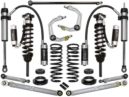 ICON Vehicle Dynamics K53177 - 03-09 GX470 0-3.5" STAGE 7 SUSPENSION SYSTEM W BILLET UCA 4