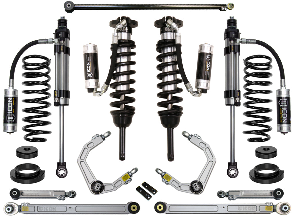 ICON Vehicle Dynamics K53178 - 03-09 GX470 0-3.5" STAGE 8 SUSPENSION SYSTEM W BILLET UCA 4