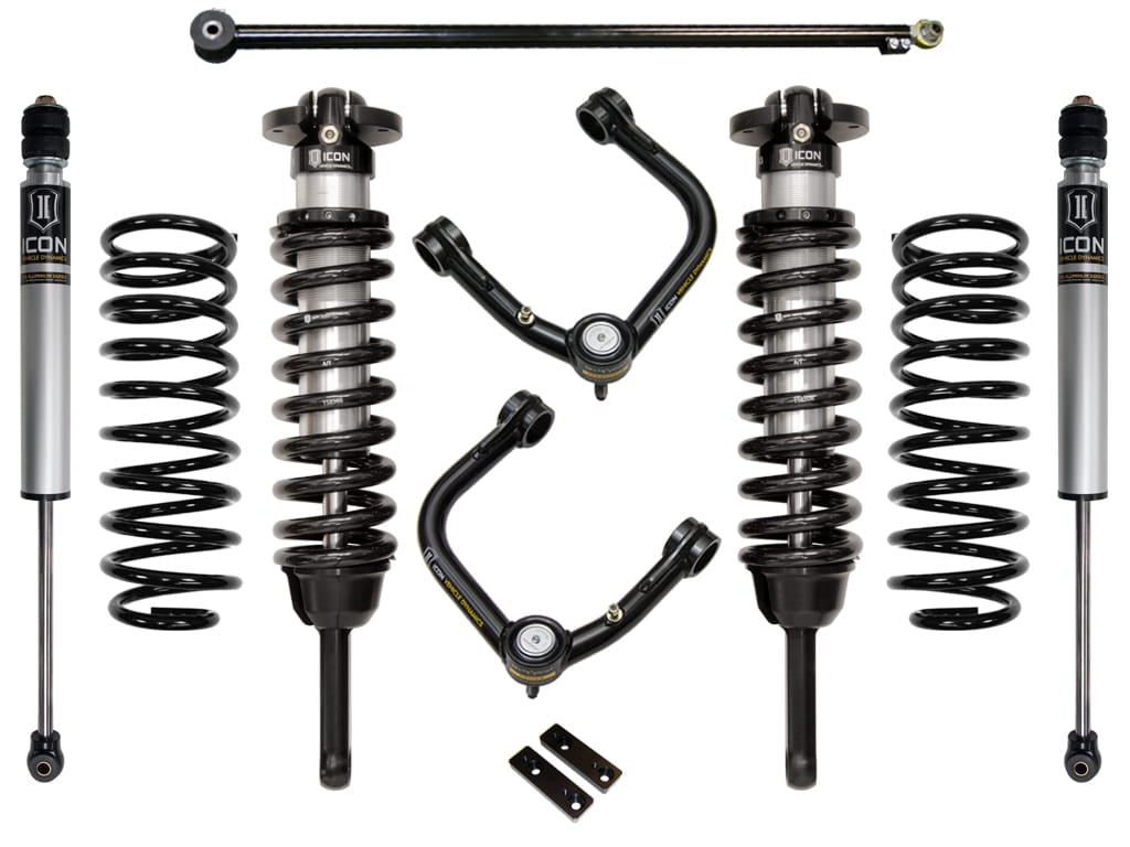 ICON NA ICON Vehicle Dynamics K53182T - 10-UP GX460 0-3.5" STAGE 2 SUSPENSION SYSTEM W TUBULAR UCA