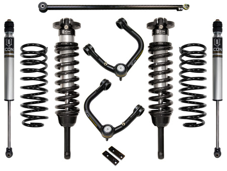 ICON Vehicle Dynamics K53182T - 10-UP GX460 0-3.5" STAGE 2 SUSPENSION SYSTEM W TUBULAR UCA 2