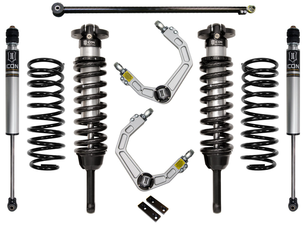 ICON Vehicle Dynamics K53182 - 10-UP GX460 0-3.5" STAGE 2 SUSPENSION SYSTEM W BILLET UCA 2