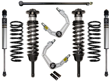 ICON Vehicle Dynamics K53182 - 10-UP GX460 0-3.5" STAGE 2 SUSPENSION SYSTEM W BILLET UCA 2