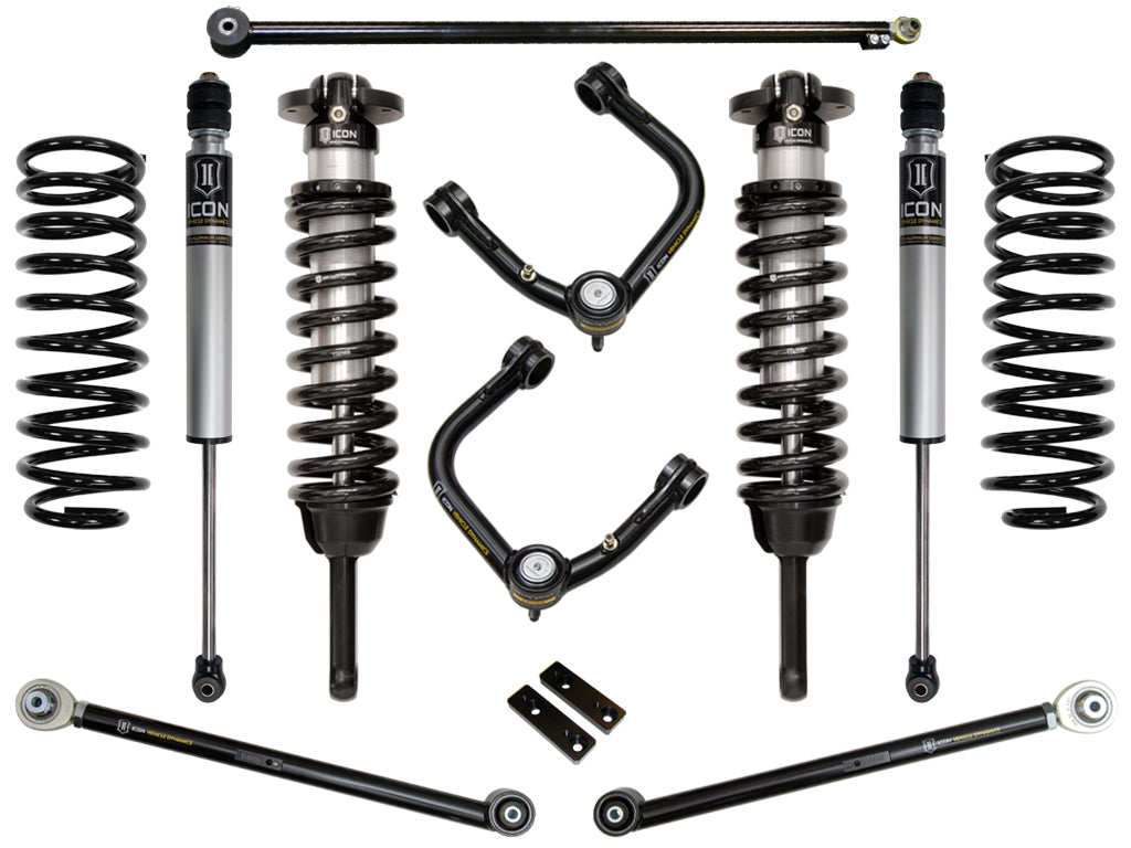 ICON Vehicle Dynamics K53183T - 10-UP GX460 0-3.5" STAGE 3 SUSPENSION SYSTEM W TUBULAR UCA 2