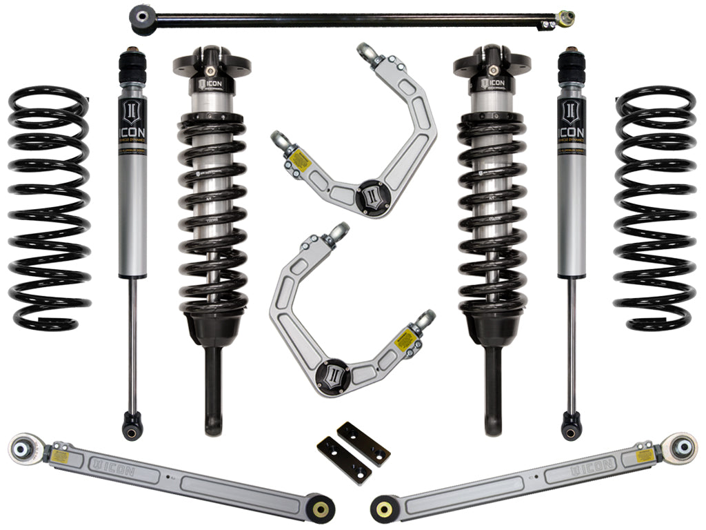 ICON Vehicle Dynamics K53183 - 10-UP GX460 0-3.5" STAGE 3 SUSPENSION SYSTEM W BILLET UCA 2