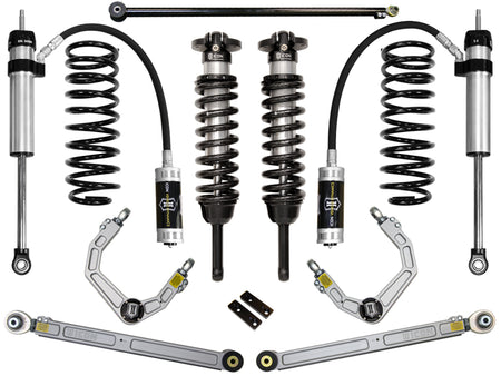 ICON Vehicle Dynamics K53184 - 10-UP GX460 0-3.5" STAGE 4 SUSPENSION SYSTEM W BILLET UCA 4