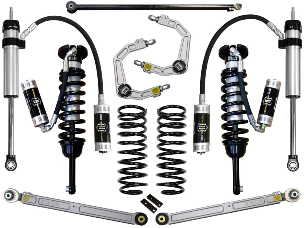 ICON NA ICON Vehicle Dynamics K53185 - 10-UP GX460 0-3.5" STAGE 5 SUSPENSION SYSTEM W BILLET UCA
