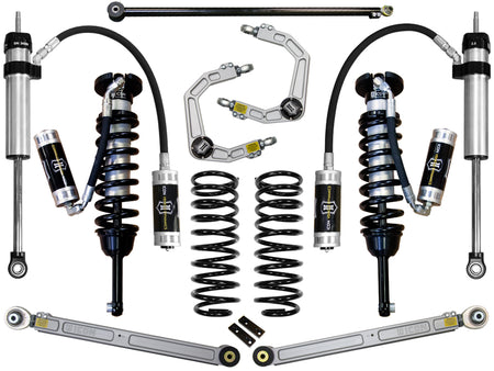 ICON Vehicle Dynamics K53185 - 10-UP GX460 0-3.5" STAGE 5 SUSPENSION SYSTEM W BILLET UCA 4