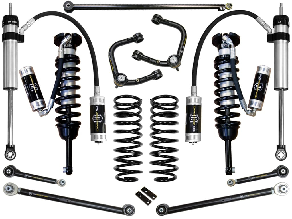 ICON Vehicle Dynamics NA ICON Vehicle Dynamics K53186T - 10-UP GX460 0-3.5" STAGE 6 SUSPENSION SYSTEM W TUBULAR UCA