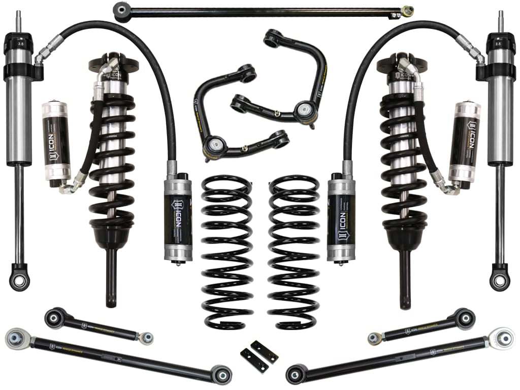 ICON NA ICON Vehicle Dynamics K53187T - 10-UP GX460 0-3.5" STAGE 7 SUSPENSION SYSTEM W TUBULAR UCA
