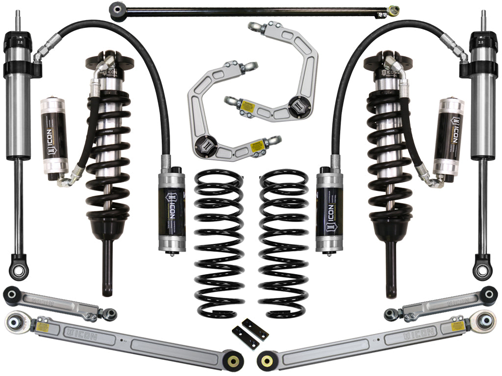 ICON Vehicle Dynamics K53187 - 10-UP GX460 0-3.5" STAGE 7 SUSPENSION SYSTEM W BILLET UCA 4