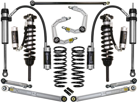 ICON Vehicle Dynamics K53187 - 10-UP GX460 0-3.5" STAGE 7 SUSPENSION SYSTEM W BILLET UCA 4