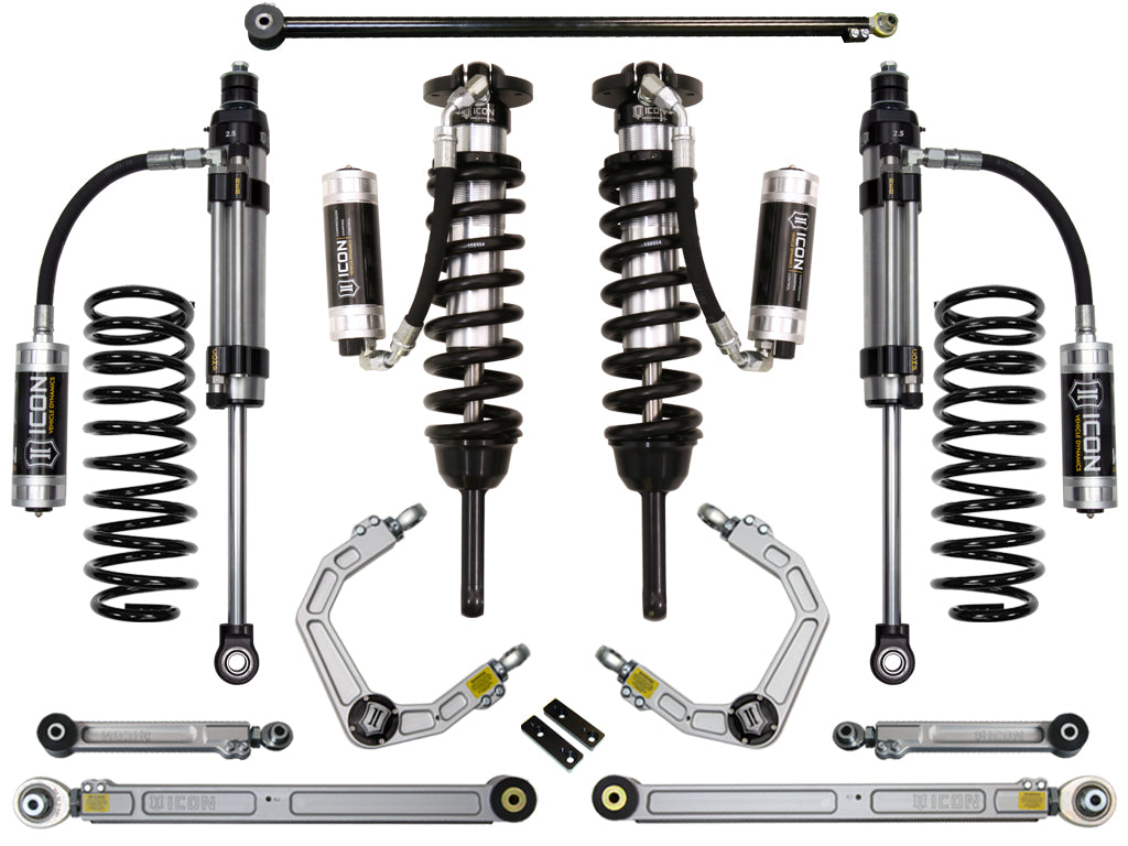 ICON Vehicle Dynamics K53188 - 10-UP GX460 0-3.5" STAGE 8 SUSPENSION SYSTEM W BILLET UCA 4