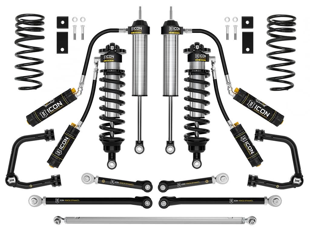 ICON Vehicle Dynamics K53213T - 22-25 TUNDRA 2-3.25" STAGE 3 3.0 SUSPENSION SYSTEM TUBULAR CDCV 1