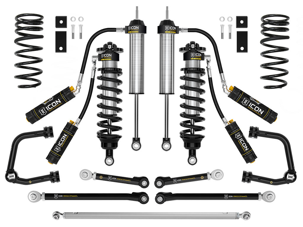 ICON Vehicle Dynamics K53213T - 22-25 TUNDRA 2-3.25" STAGE 3 3.0 SUSPENSION SYSTEM TUBULAR CDCV 1