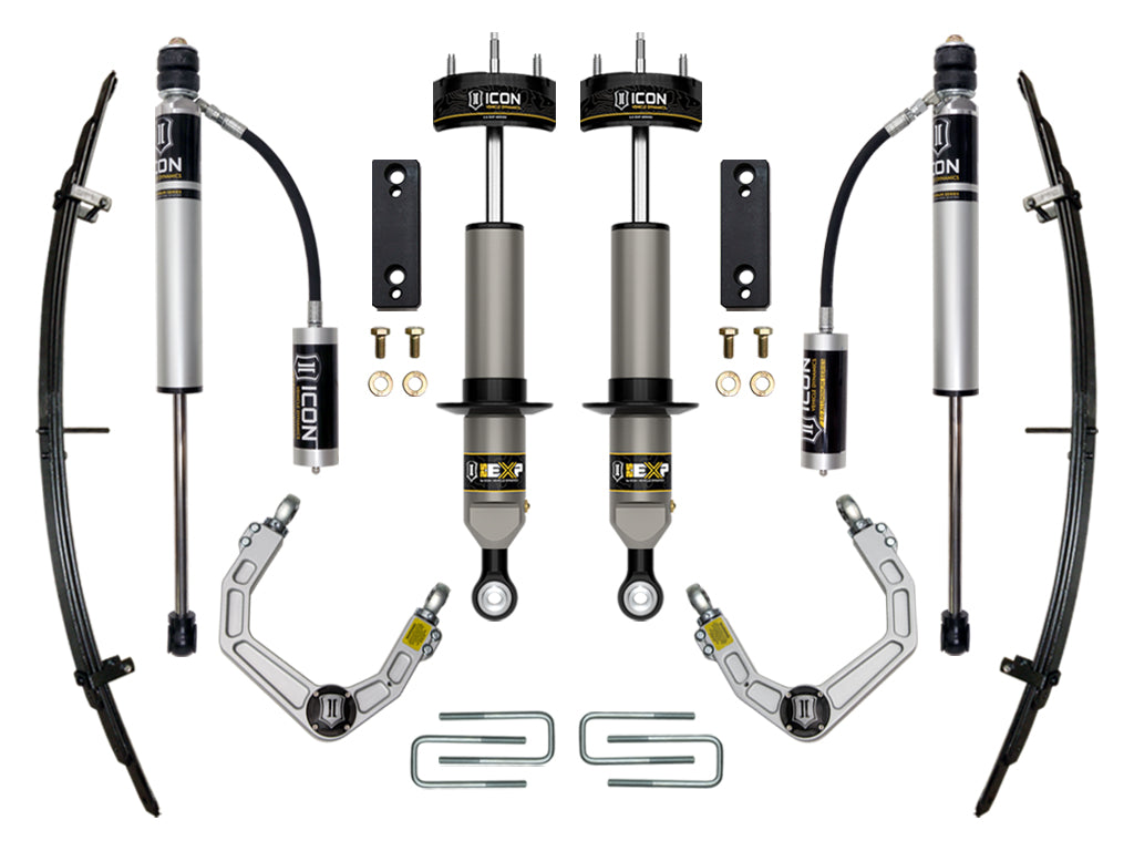 ICON Vehicle Dynamics K53222 - 05-23 TACOMA 0-2" STAGE 3 EXP SUSPENSION SYSTEM BILLET 2
