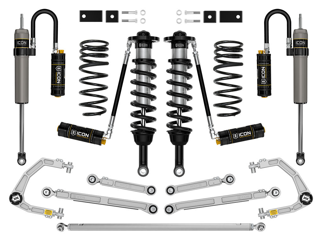 ICON Vehicle Dynamics K53240 - 23-25 SEQUOIA 3-4.5" STAGE 10 SUSPENSION SYSTEM BILLET CDCV 2