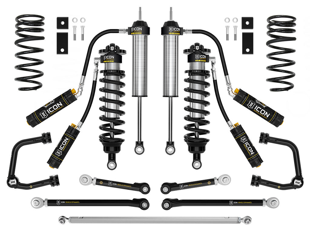 ICON Vehicle Dynamics K53252T - 23-25 SEQUOIA 3-4.25" STAGE 2 3.0 SUSPENSION SYSTEM TUBULAR CDCV 4