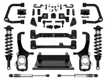 ICON Vehicle Dynamics K53272T - 22-24 TOYOTA TUNDRA 6" STAGE 2 SUSPENSION SYSTEM TUBULAR UCA 3