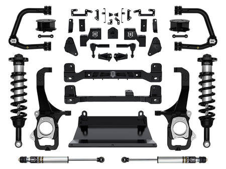 ICON Vehicle Dynamics K53272T - 22-24 TOYOTA TUNDRA 6" STAGE 2 SUSPENSION SYSTEM TUBULAR UCA 3