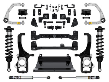 ICON Vehicle Dynamics K53272 - 22-24 TOYOTA TUNDRA 6" STAGE 2 SUSPENSION SYSTEM BILLET UCA 3