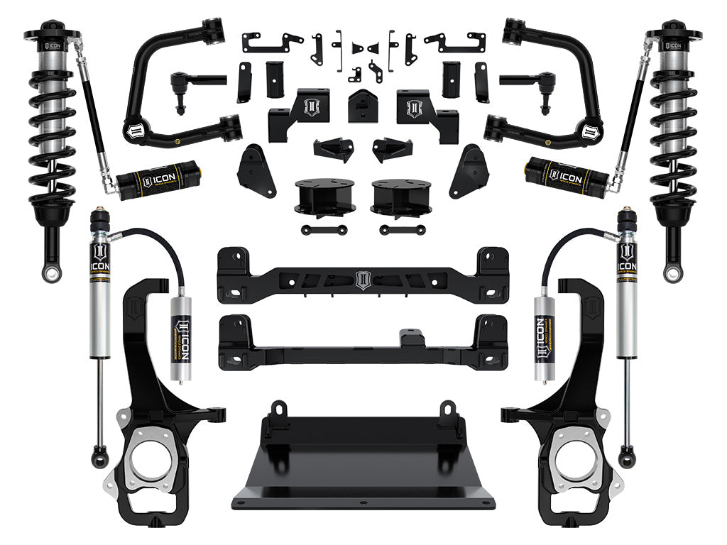 ICON Vehicle Dynamics K53273T - 22-24 TOYOTA TUNDRA 6" STAGE 3 SUSPENSION SYSTEM TUBULAR UCA 5