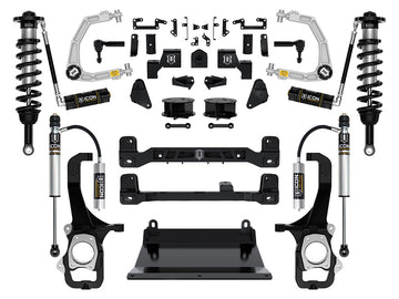 ICON Vehicle Dynamics K53273 - 22-24 TOYOTA TUNDRA 6" STAGE 3 SUSPENSION SYSTEM BILLET UCA 3