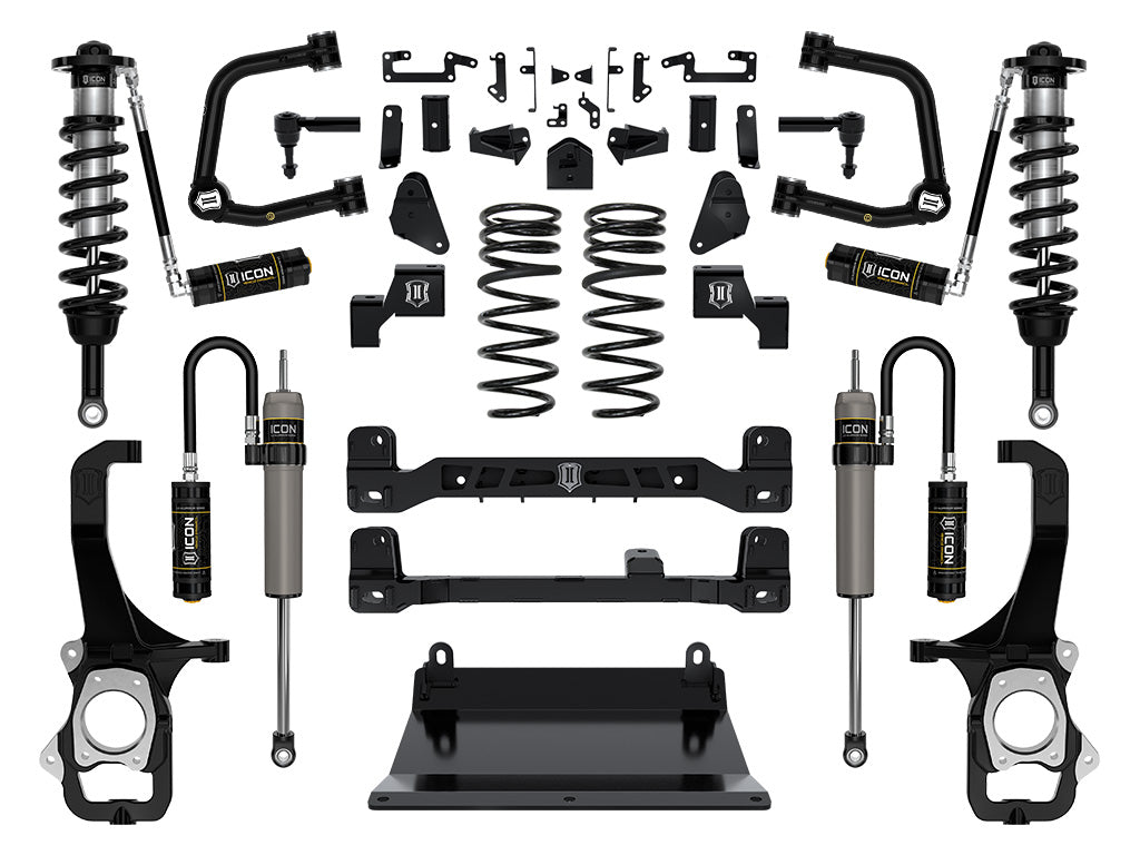 ICON Vehicle Dynamics K53274T - 22-24 TOYOTA TUNDRA 6" STAGE 4 SUSPENSION SYSTEM TUBULAR UCA 3
