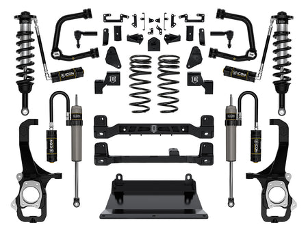 ICON Vehicle Dynamics K53274T - 22-24 TOYOTA TUNDRA 6" STAGE 4 SUSPENSION SYSTEM TUBULAR UCA 3