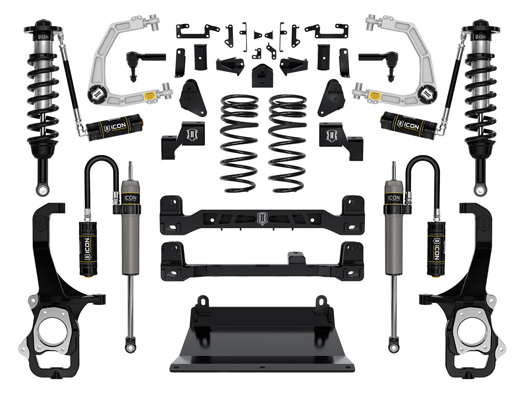 ICON Vehicle Dynamics K53274 - 22-24 TOYOTA TUNDRA 6" STAGE 4 SUSPENSION SYSTEM BILLET UCA 3