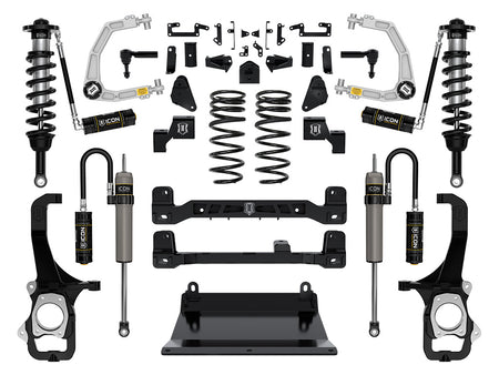 ICON Vehicle Dynamics K53274 - 22-24 TOYOTA TUNDRA 6" STAGE 4 SUSPENSION SYSTEM BILLET UCA 3