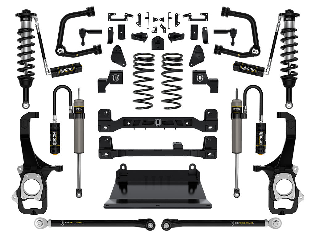 ICON Vehicle Dynamics K53275T - 22-24 TOYOTA TUNDRA 6" STAGE 5 SUSPENSION SYSTEM TUBULAR UCA 3