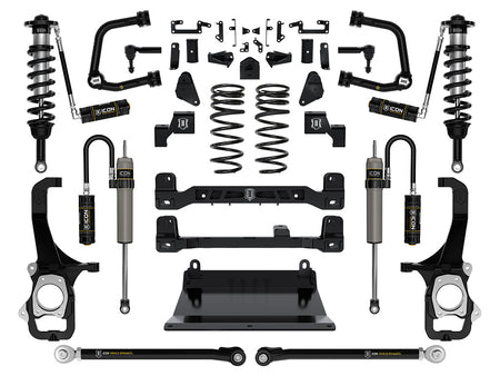 ICON Vehicle Dynamics K53275T - 22-24 TOYOTA TUNDRA 6" STAGE 5 SUSPENSION SYSTEM TUBULAR UCA 3