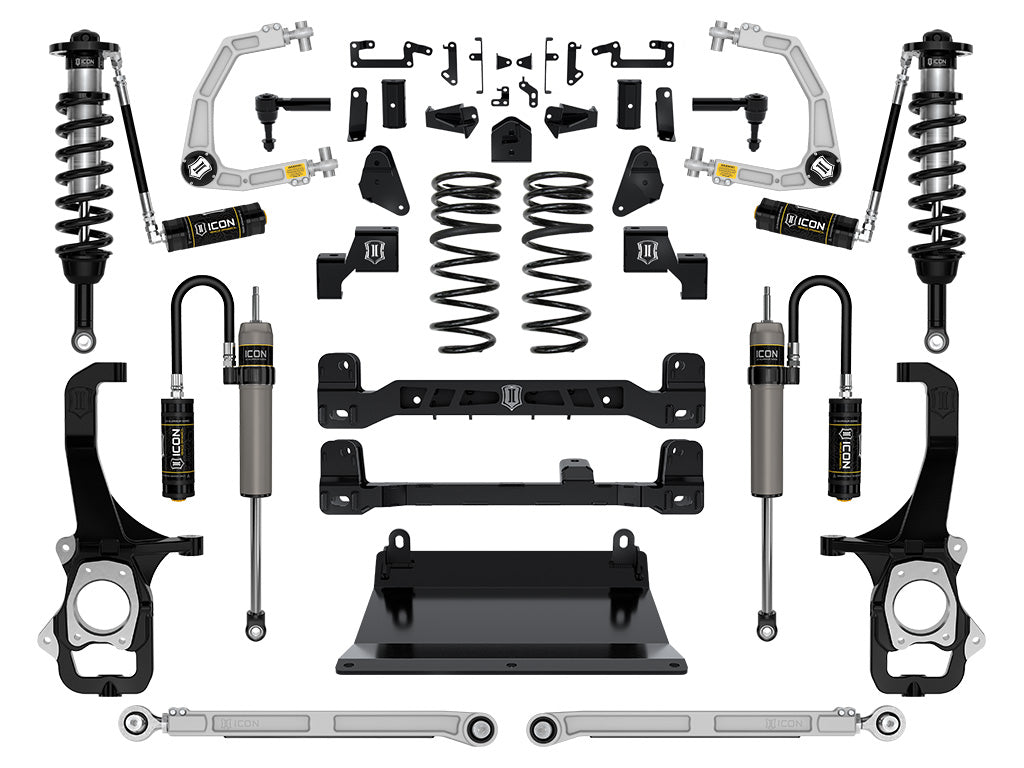 ICON Vehicle Dynamics K53275 - 22-24 TOYOTA TUNDRA 6" STAGE 5 SUSPENSION SYSTEM BILLET UCA 5