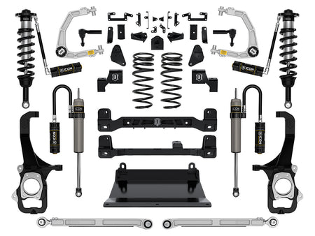 ICON Vehicle Dynamics K53275 - 22-24 TOYOTA TUNDRA 6" STAGE 5 SUSPENSION SYSTEM BILLET UCA 5